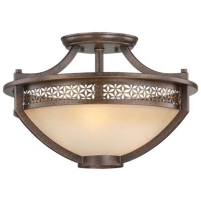 Ajourer Semi-Flushmount by Metropolitan Lighting - Starlight Lighting USA and Canada